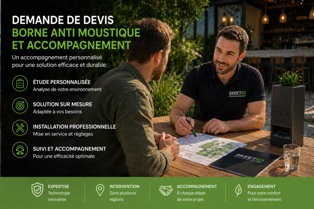 demande de devis borne anti moustique avec étude personnalisée et accompagnement